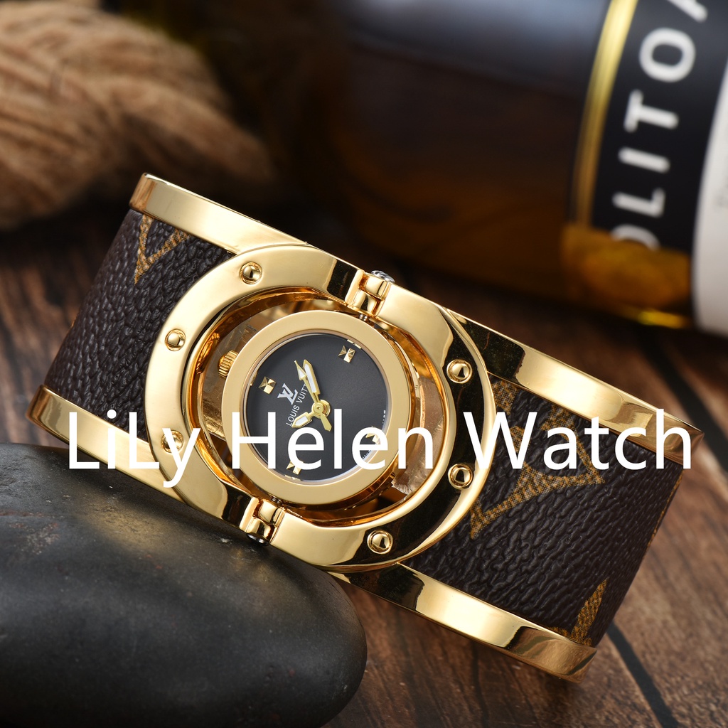 Louis vuitton gold discount watch