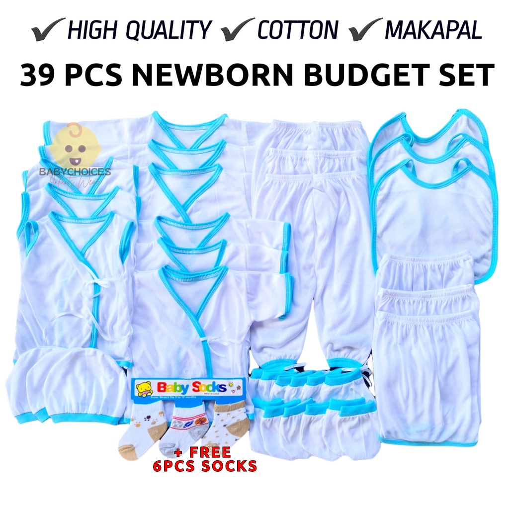 Pcs Cotton Newborn Baby Clothes Set Good Quality Bundle Set Baruan With Freebies Shopee