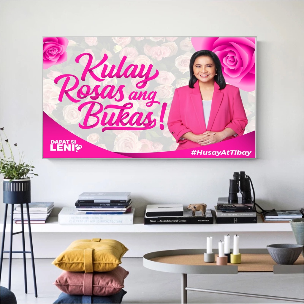 Leni Robredo Wall Decor Tarpaulin /Tarps 2x3 ft 3x4 ft Shopee