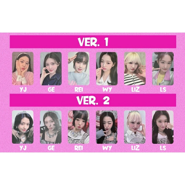 Official IVE Photocard IVE Love Dive 2nd Single Album Photocard +