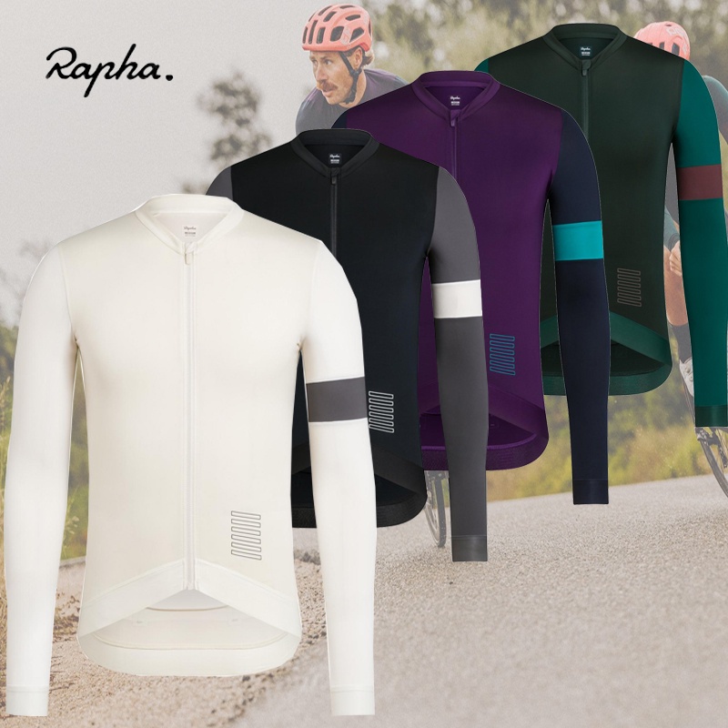 2020 New Rapha Winter Long Sleeves Cycling Jerseys Mountain Bike Jersey