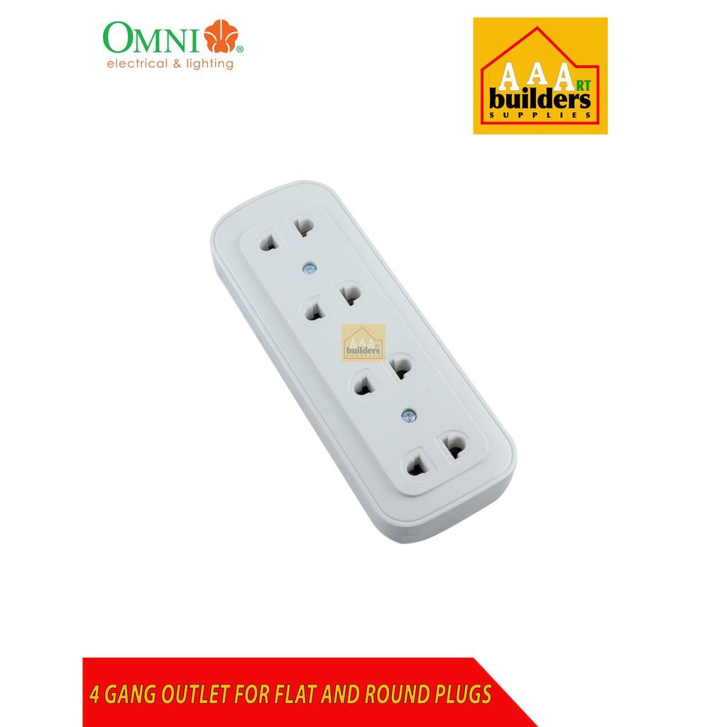 Omni Convenience Outlet Duplex Triplet Quartet Shopee Philippines