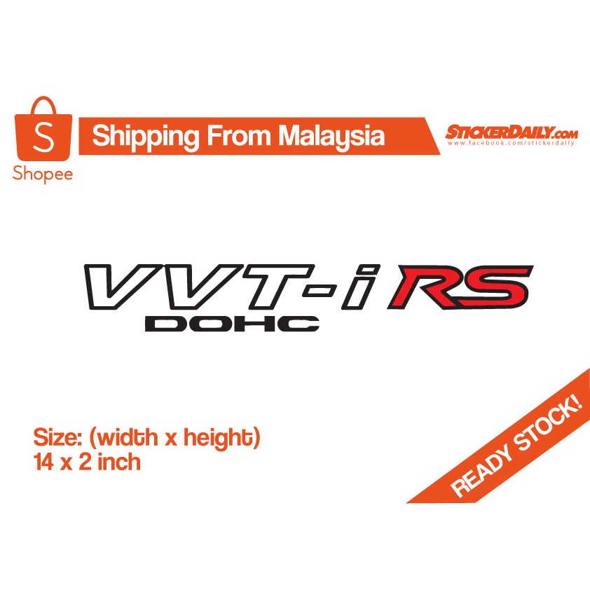 VVTI Doch RS Sticker Door (2pcs set) | Shopee Philippines