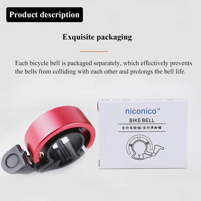 MTB Bicycle Bell Road Mountain Bike Horn Sound Alarm Handlebar Size 19.2 31.8mm Bell Ring Safety Cycling Siren Bicycle Part