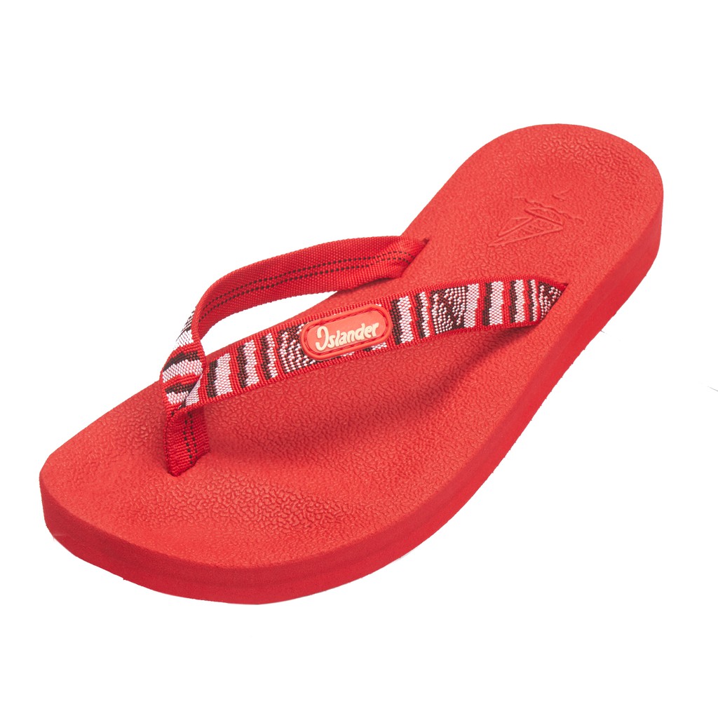 Islander slippers red outlet