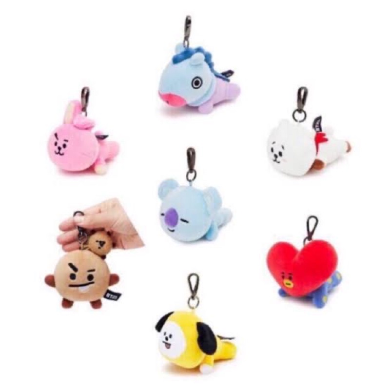 Plush bag charm cheap bt21