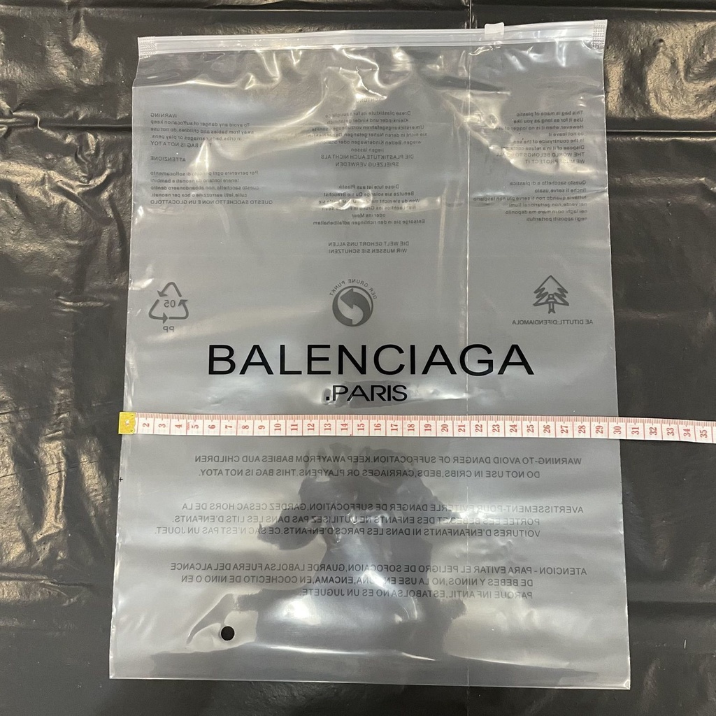 balenciaga pvc bag