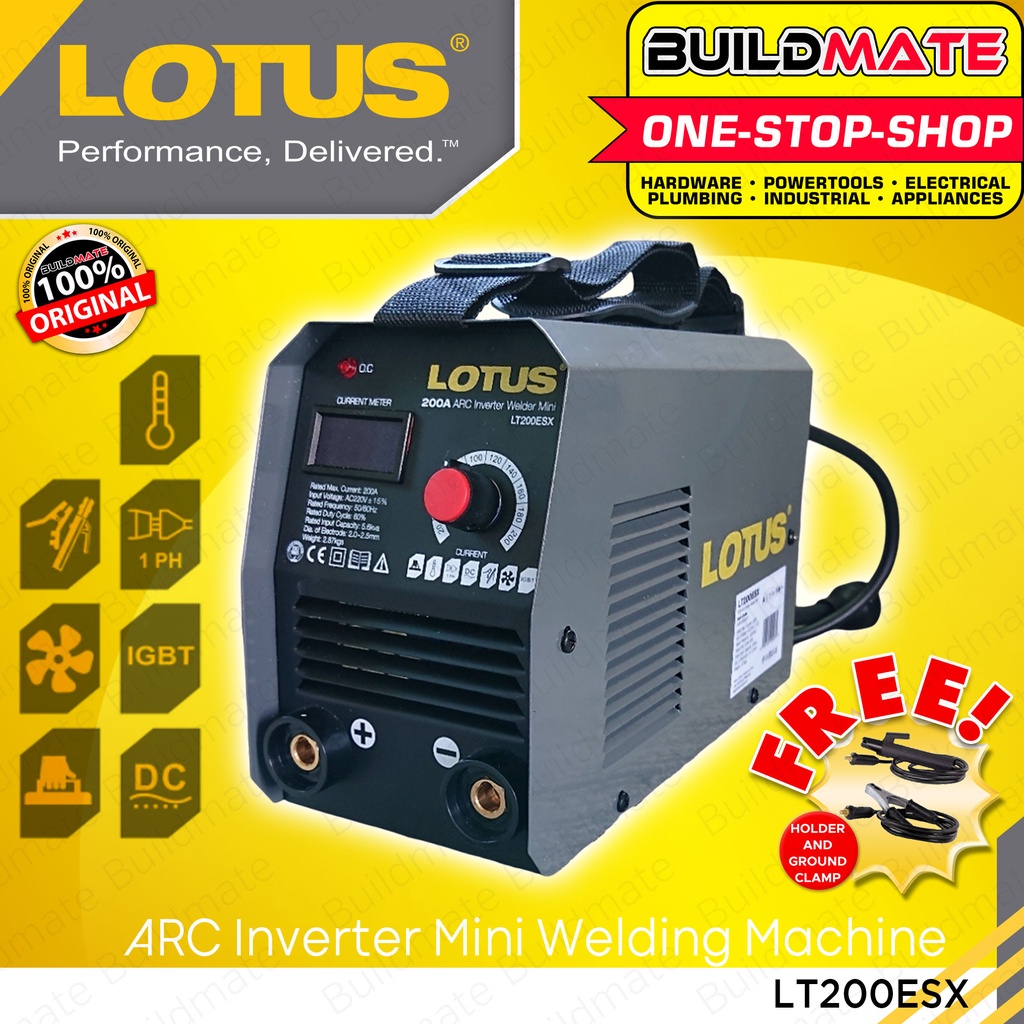 welding machine inverter LOTUS IGBT MINI 200A Arc Inverter Welding