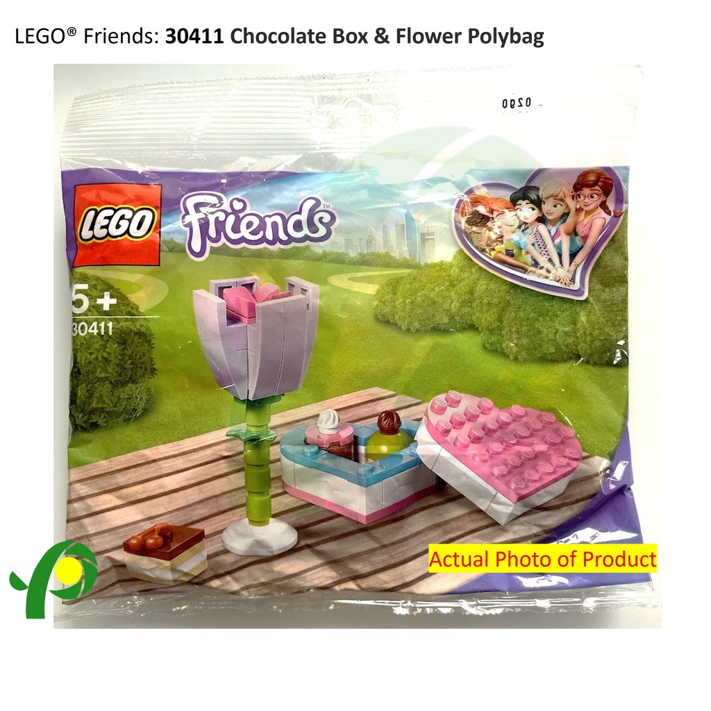 LEGO Friends 30411 Chocolate Box & Flower Polybag | Shopee Philippines