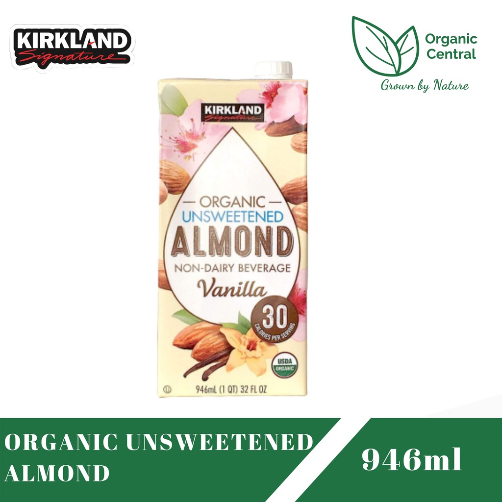 Kirkland Signature Organic Unsweetened Vanilla Almond Milk 946ml
