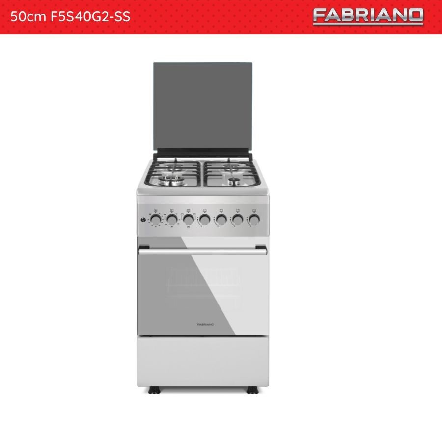 Fabriano Gas Range F5S40G2SS 50cm 56L Oven Capacity (Made in Europe