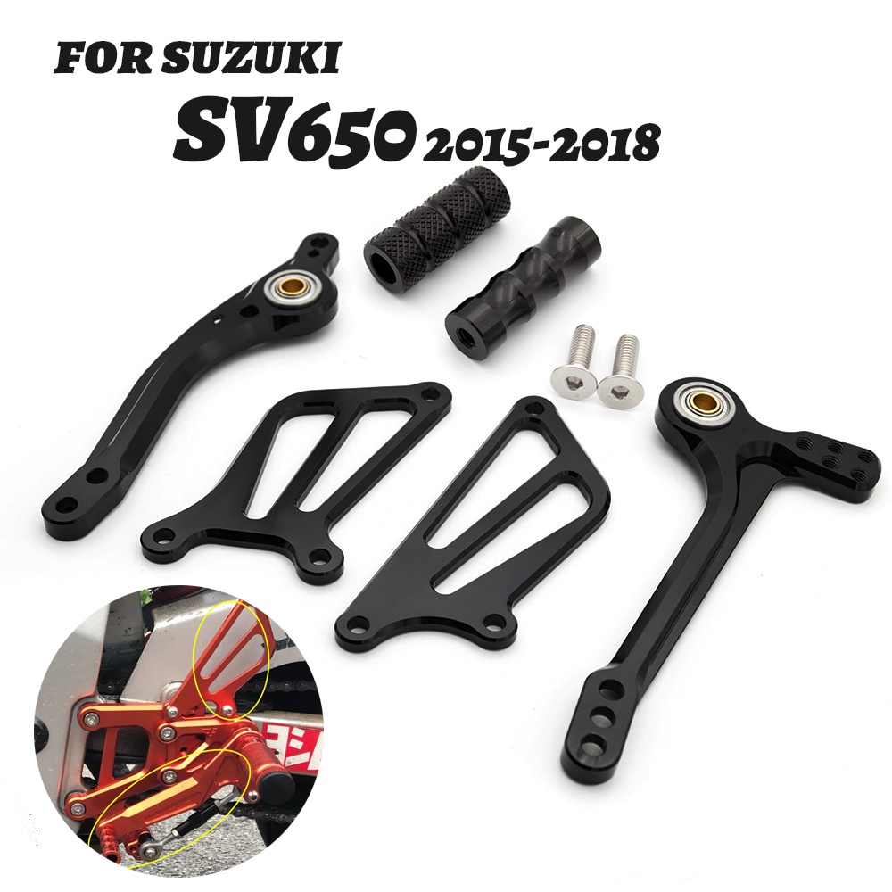 (stock) ☆^ For Suzuki SV650 SV650S SV 650 20152018 Aluminum Motorcycle