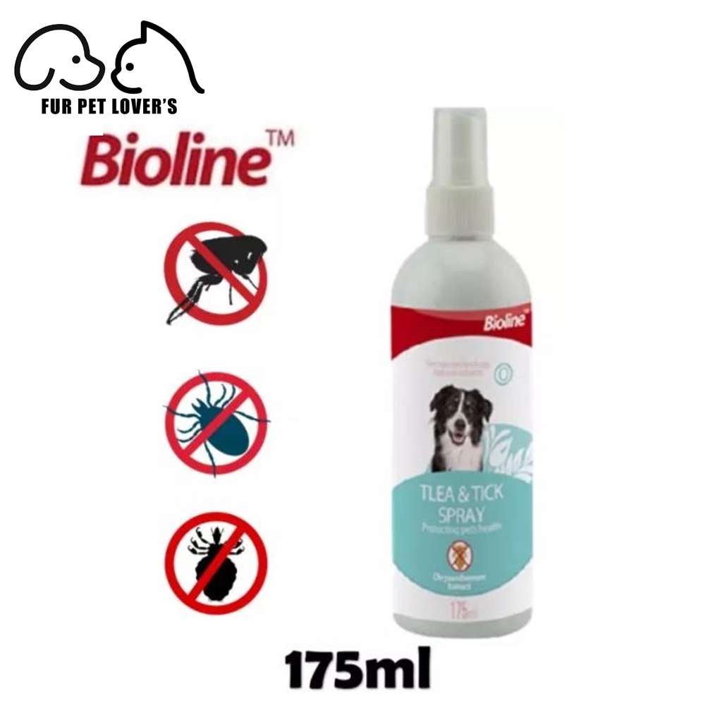 Bioline Flea And Tick Spray 175ml Shopee Philippines 4985