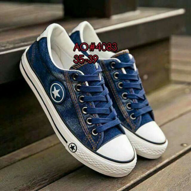 Converse cheap shoes denim