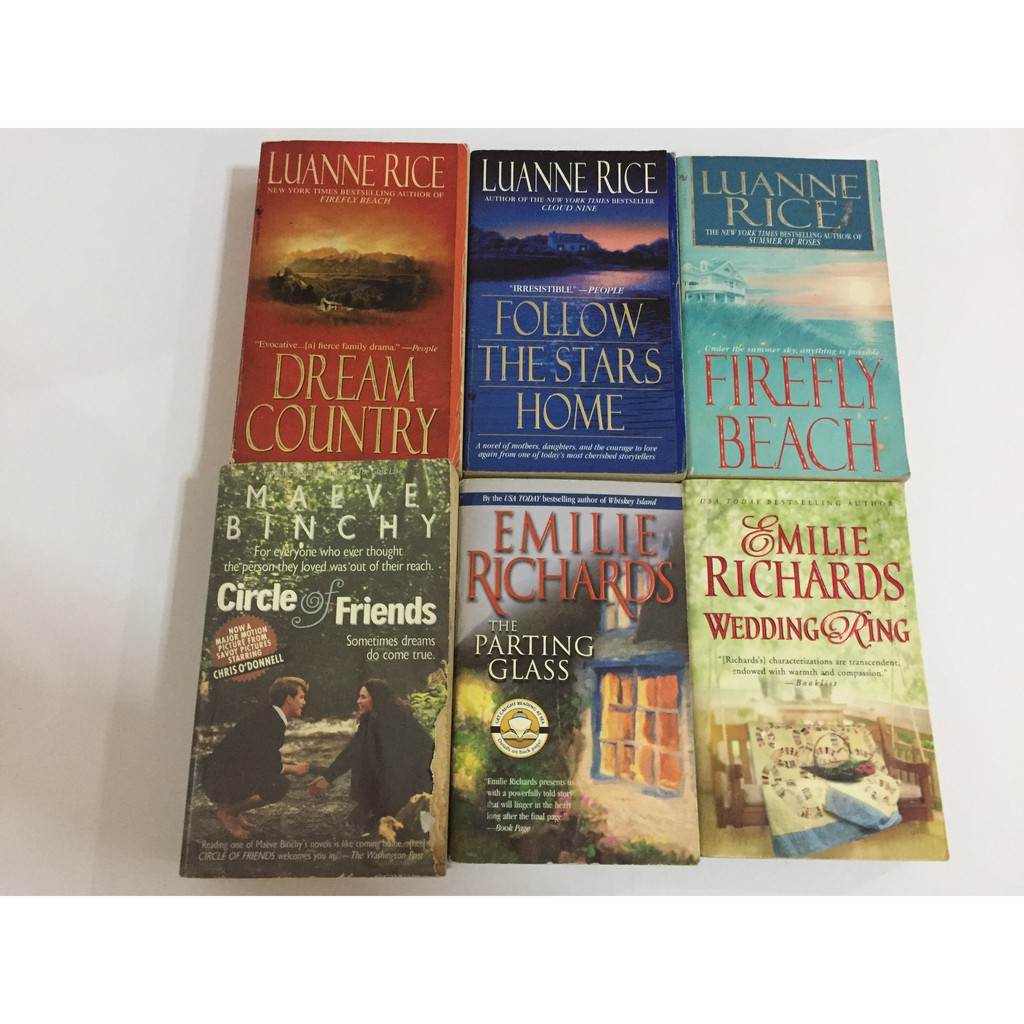 Assorted Books (Luanne Rice, Emilie Richards, Maeve Binchy) | Shopee ...