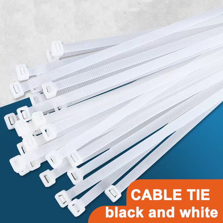 Cable Nylon Tie Cable Tie White and Blace 4,6,8,10,12,14 inch 100pcs