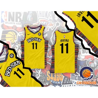 Brooklyn nets yellow hot sale jersey