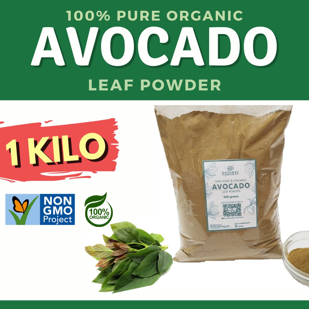 Avocado Leaf Powder Organic 1 Kilo 500 grams 100 grams | Shopee Philippines