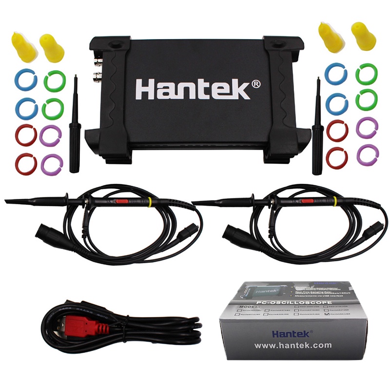 KUAIQU Hantek 6022be 6022bl Pc Usb Portable Digital Oscilloscope ...