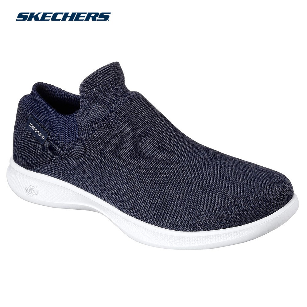 Skechers Women Go Step Lite - Ultrasock Footwear (Navy White) | Shopee ...