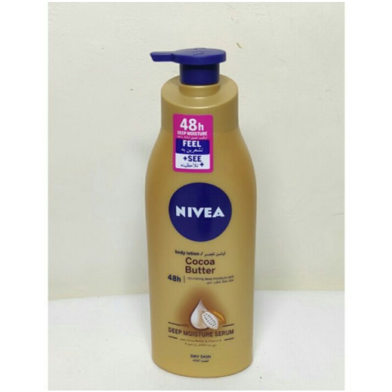 (DUBAI UAE) ORIGINAL 100 NIVEA Cocoa Butter Body Lotion 400ml w