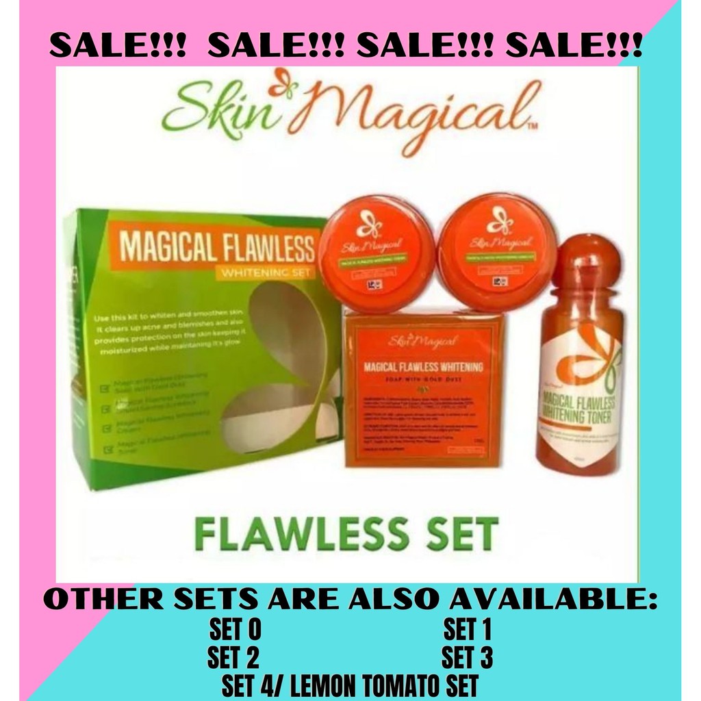 Skin Magical Flawless Whitening Set Shopee Philippines