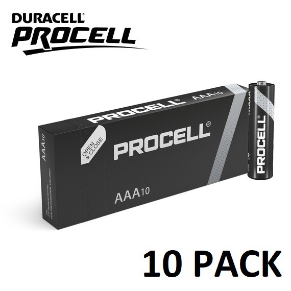 thumbnail image 2 of Duracell Procell Industrial AA & AAA Alkaline Batteries | MN1500 LR6 & MN2400 LR03, Made In Belgium 2 of 5