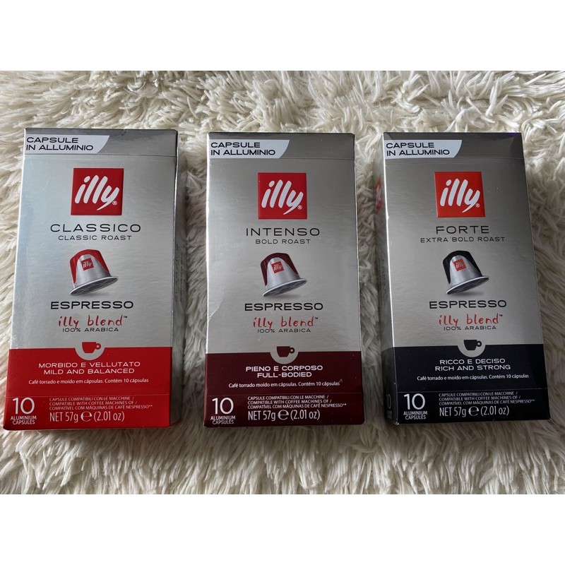 illy Intenso Espresso 10 Capsule Compatibili con le Macchine Nespresso* 57  g