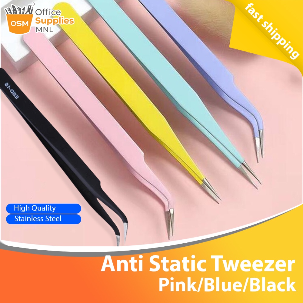 Tweezers Maintenance Tool Set - Stainless Steel Anti Static Tweezer ...