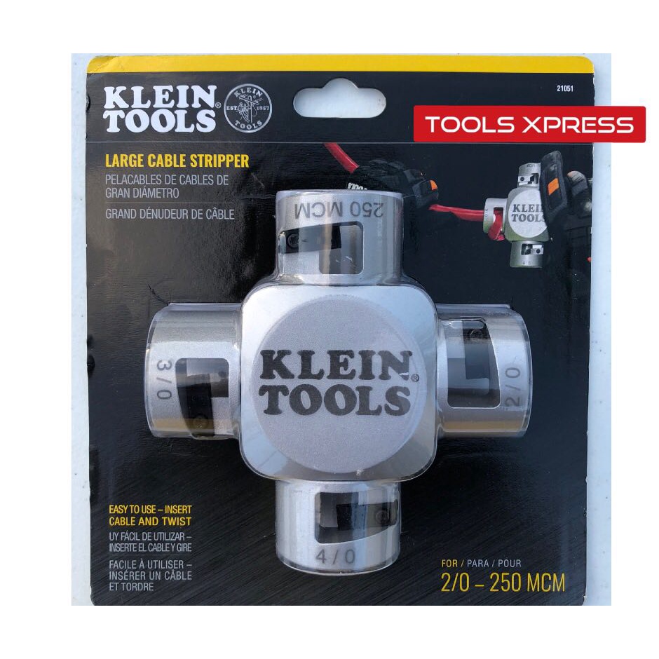 Klein tools deals large cable stripper