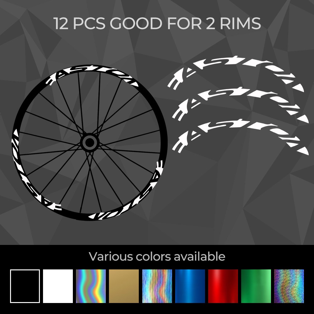 Easton Bicycle Rim Sticker Decals For Mountain Bikes And Road Bikes