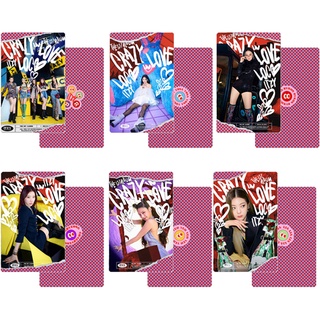 ITZY ユナcarzy in love shopee 特典トレカ シンガポール 本・音楽