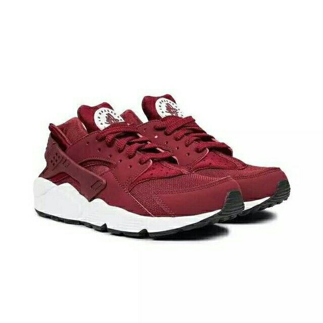 Nike huarache shop mens burgundy