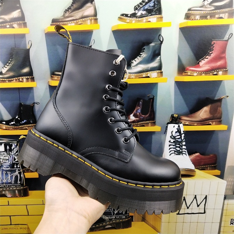 Dr 2976 Quad Women s Chelsea Martin Boots Platform Lether Martens Ankle Boot 35 41 Shopee Philippines