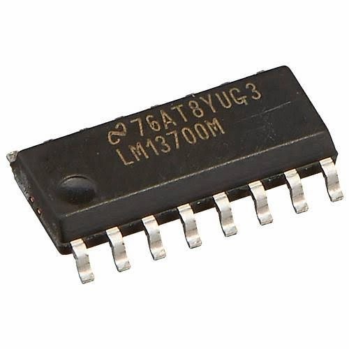 Lm13700m smd LM13700 LM 13700 MX IC Dual Opamp Sop-16 Audio Amplifier ...