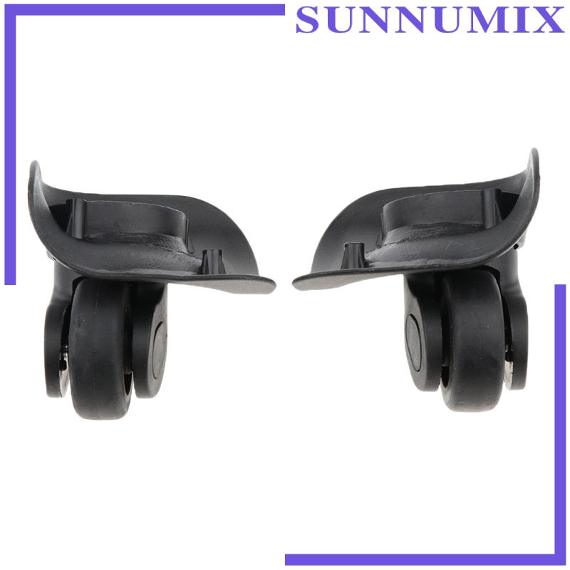 2pBs [SUNNIMIX]Luggage Wheel Repair Trolley Casters Travel Suitcases