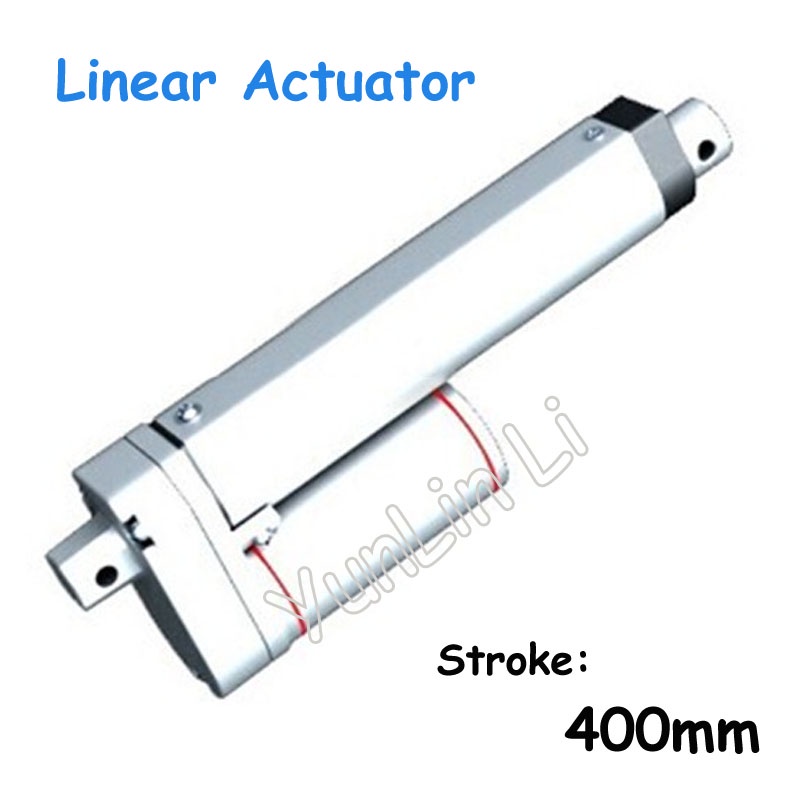 12V/24V DC electric linear actuator motor 400mm=16 Inches Electric Linear Actuators lift motion