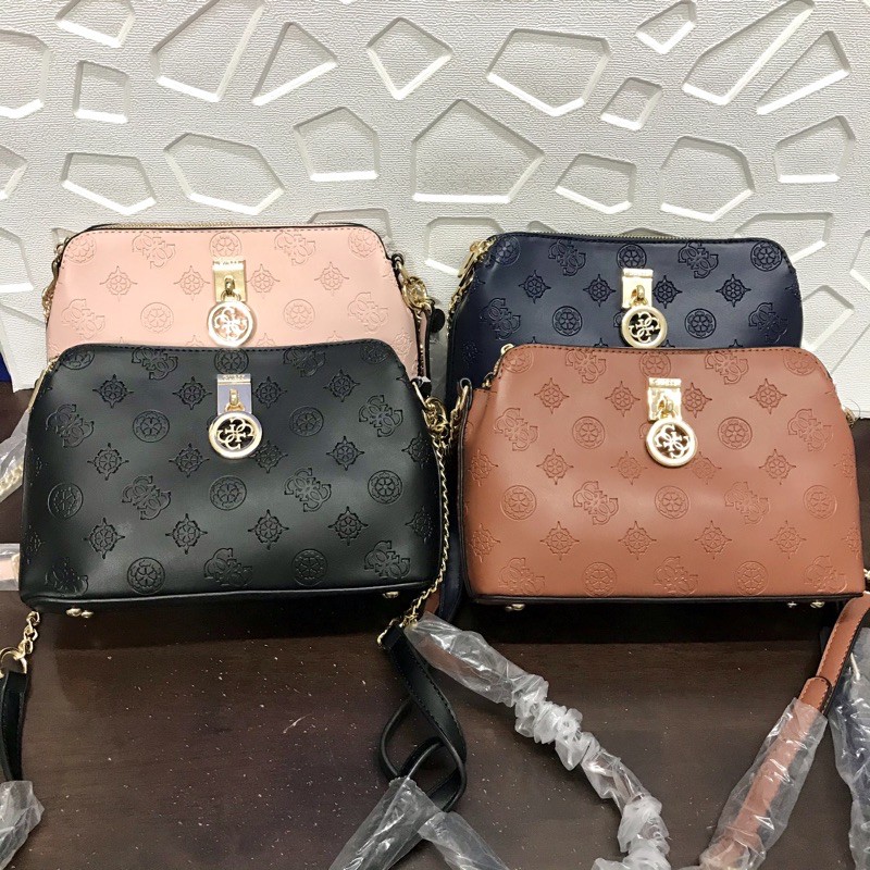 GUESS NINETTE DOUBLE ZIP CROSSBODY Shopee Philippines