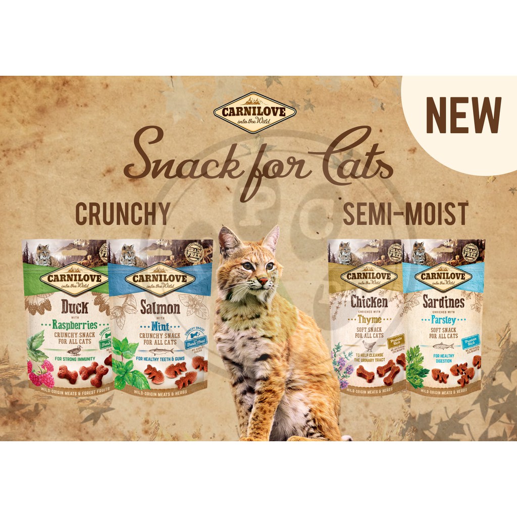 Carnilove cat outlet treats