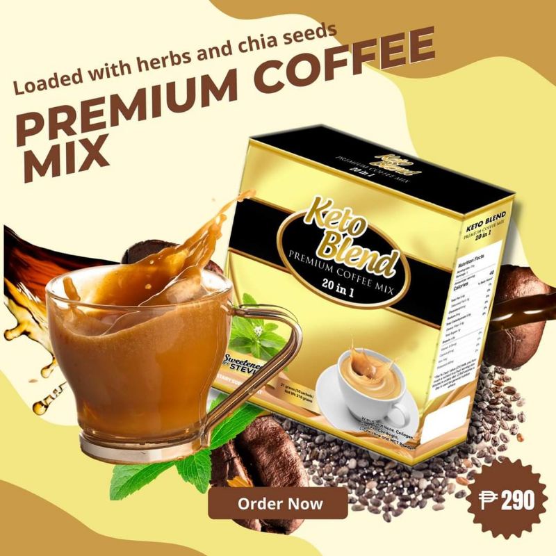Keto Blend Premium Coffee 20in1