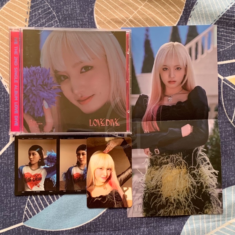 [ONHAND] IVE Love Dive Jewel Case Version Album (LizGaeul Set) Shopee Philippines