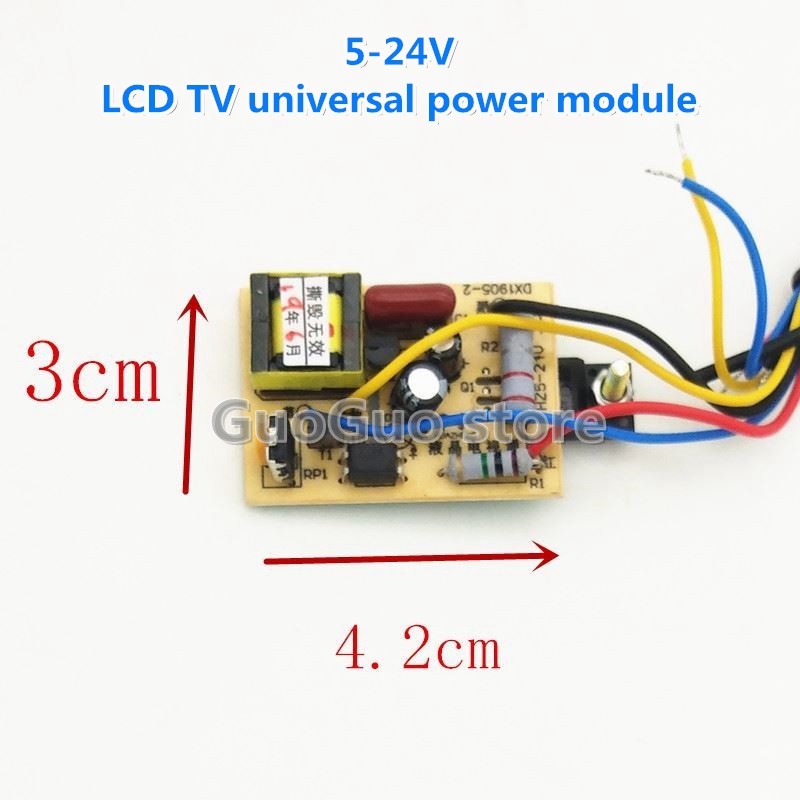 5pcs Universal Power Supply Module 5-24V LED LCD TV Switch Electric ...