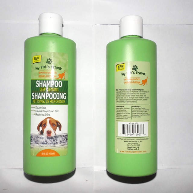 My Pet’s Friend Shampoo Deep Cleaning Shampoo Shopee Philippines