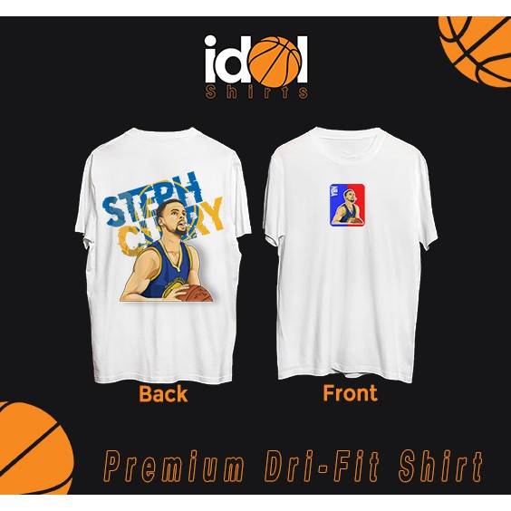 NBA Steph Curry Premium Dri Fit Shirt Stephen Curry Tshirt Stephen Curry Shirt Steph Curry