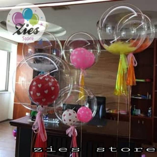 Transparent PVC balloon / 24 inch high Quality PVC balloon | Shopee ...
