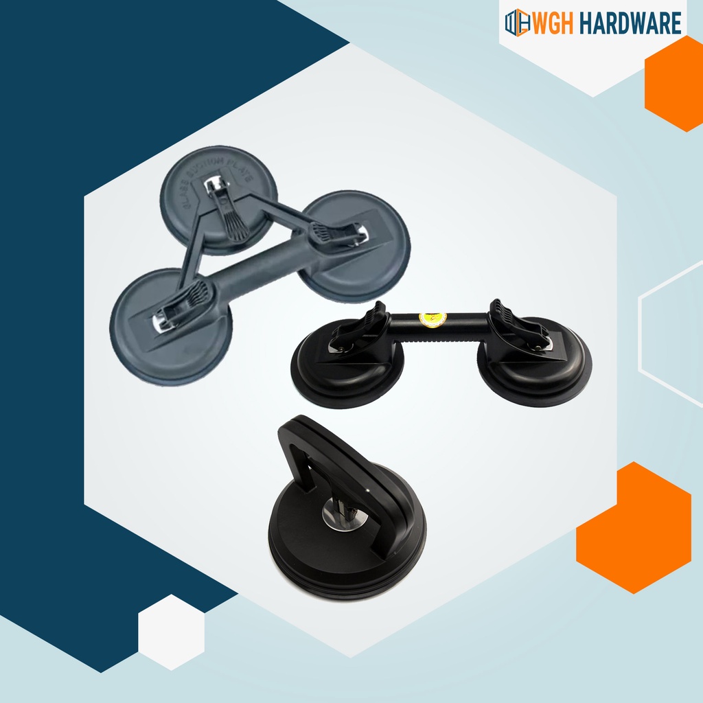WGH Glass Sucker W Series (80KG/120KG/260KG) Aluminum Body Tile Holder ...