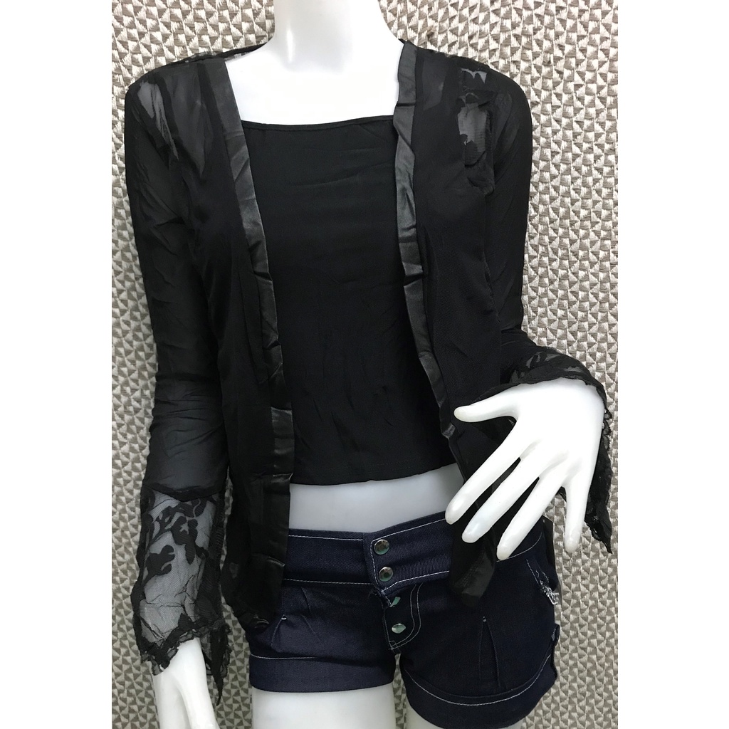 Bangkok 2in1 cardigan+inner combination set | Shopee Philippines