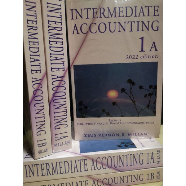 Original! Intermediate Accounting 1A&B(set) By Zeus Millan 2022 Edition ...