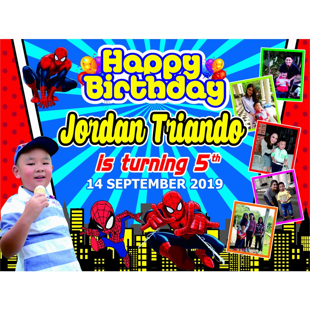 Children's Birthday Banner, Children's Birthday Banner, Children's