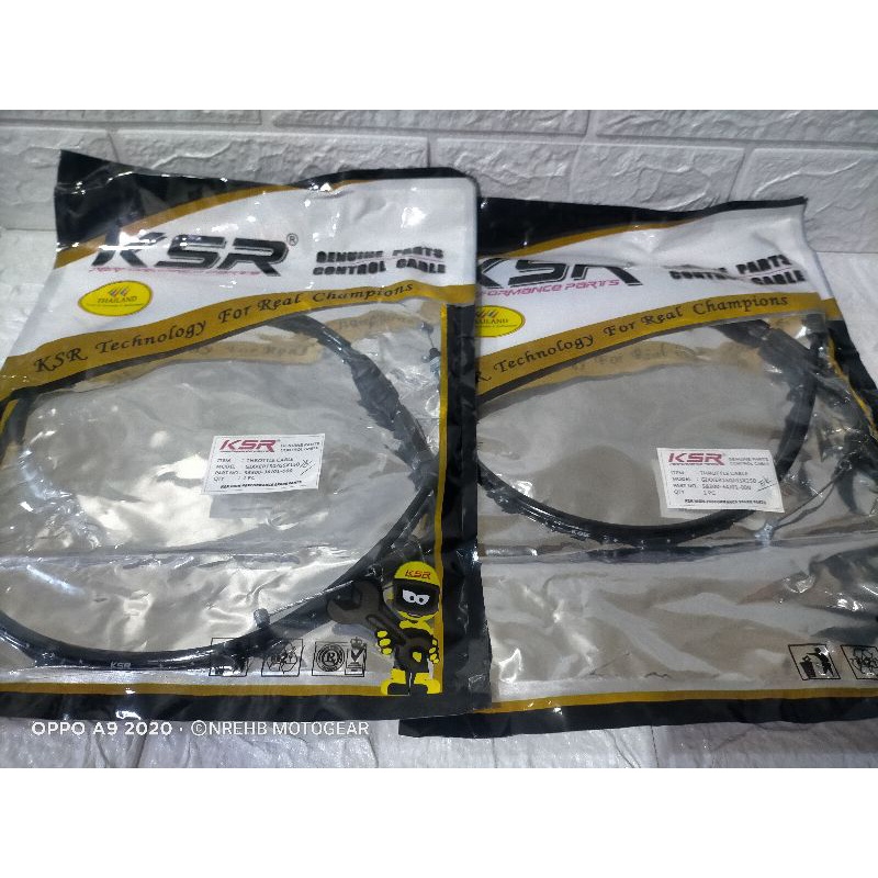 SUZUKI GIXXER THROTTLE CABLE , CABLE ASSY ( GIXXER CARB ) Shopee